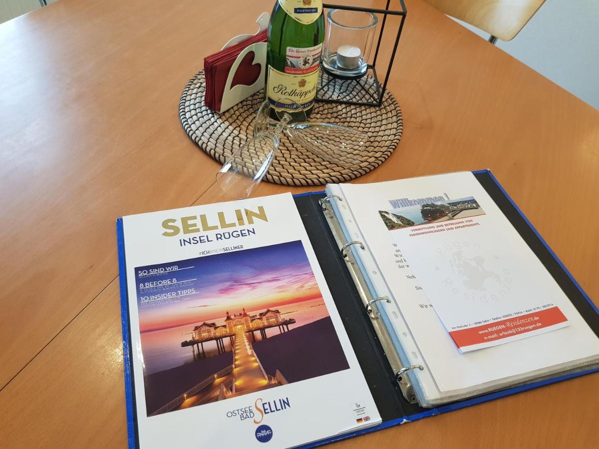 " Residenz Seeblick" Studio 27 Mit Seitlichem Ostseeblick Sellin  Exteriör bild